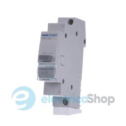 Кнопковий вимикач 2Н.З 250V/16А АС Hager SVN342 з фіксацією