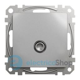 Розетка TV кінцева 4 дб SE Sedna Design SDD113471 алюміній