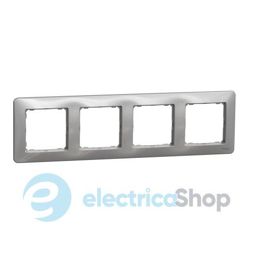 Рамка 4-а. SE Sedna Design SDD313804 алюміній