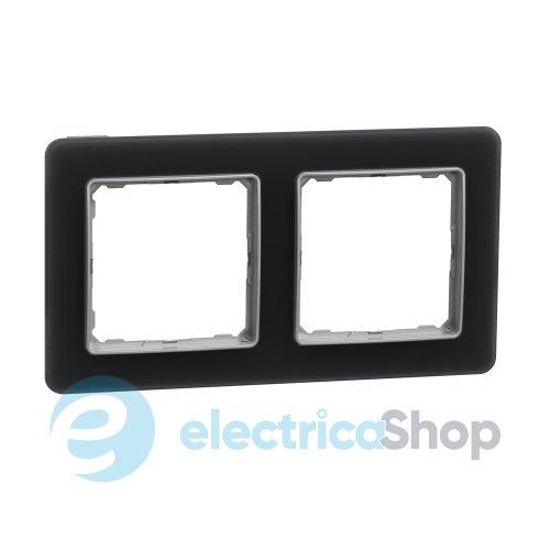 Рамка 2-а. SE Sedna Elements SDD362802 скло матове