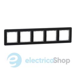Рамка 5-а. SE Sedna Elements SDD362805 скло матове