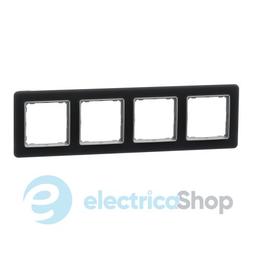 Рамка 4-а. SE Sedna Elements SDD362804 скло матове