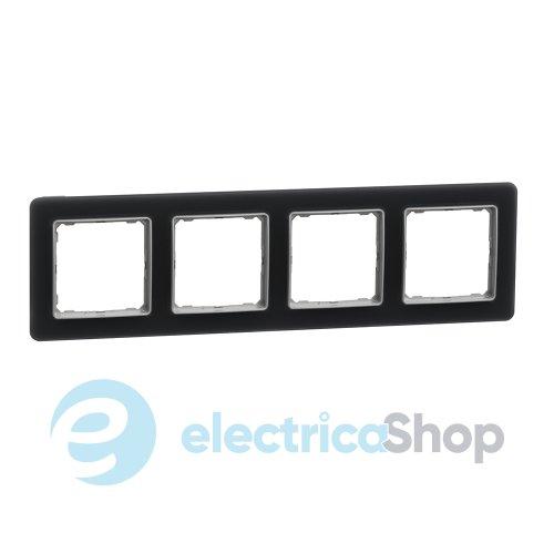 Рамка 4-а. SE Sedna Elements SDD362804 скло матове