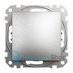Вимикач 1-кл. для серії Sedna Elements Schneider Electric SDD170101 алюміній матовий