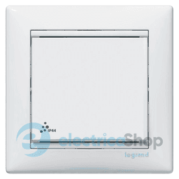Вимикач IP44 1-кл. для серії Valena Classic Legrand 774201 білий глянець