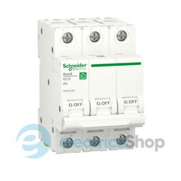 Автоматичний вимикач 3-п, 6 A, B, 6кА, Resi9 Schneider Electric R9F02306