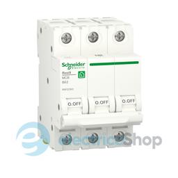 Автоматичний вимикач 3-п, 63 A, B, 6кА, Resi9 Schneider Electric R9F02363