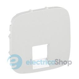 Лицьова панель розетки RJ11 / RJ45 Valena ALLURE 755419 перлина