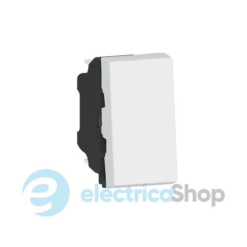 Вимикач кнопковий 1-кл. 1мод. для серії Mosaic New Legrand 278030L білий