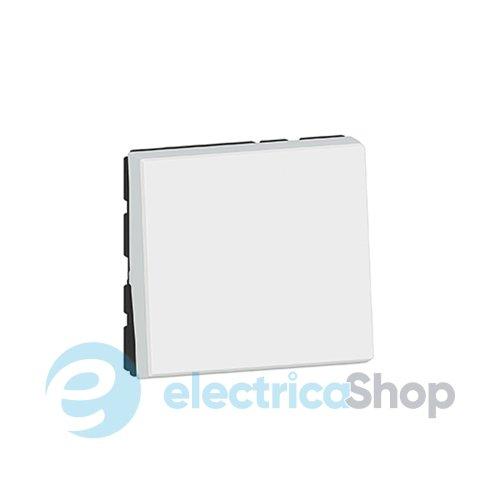 Вимикач кнопковий 1-кл. для серії Mosaic New Legrand 278040L білий