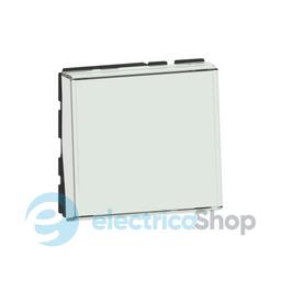 Вимикач кнопковий 1-кл. для серії Mosaic New Legrand 077043L білий
