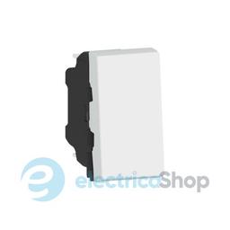 Вимикач кнопковий 1-кл. 1мод. для серії Mosaic New Legrand 078714L білий