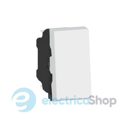 Вимикач кнопковий 1-кл. 1мод. для серії Mosaic New Legrand 078714L білий