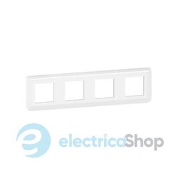 Рамка 4х2 модулі горизонтальна MOSAIC NEW 078808L колір білий