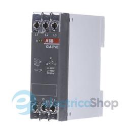 Реле контролю напруги Abb CM-PVE 1SVR550870R9400 1NO 3x320-460V/AC, 185-265V/AC, контроль N