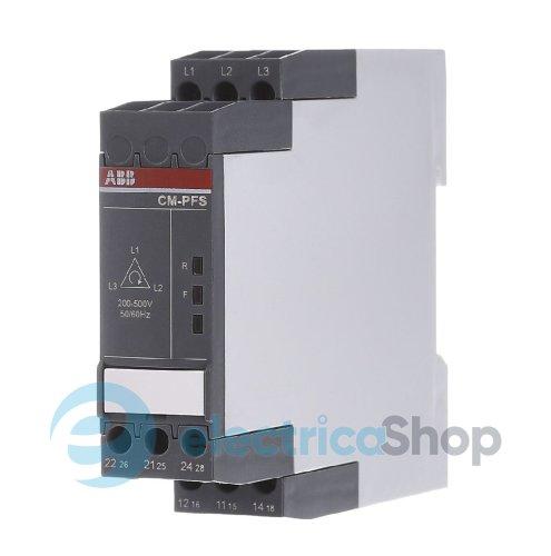 Реле контролю обриву та чергування фаз Abb CM-PFS 1SVR730824R9300 2ПК 3x200-500V/AC
