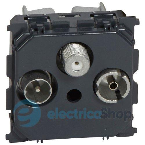 Механизм розетки TV-FM-SAT Legrand Celiane 67388