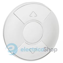 Накладка вимикача для керування рольставнями Legrand Celiane 68151 біла