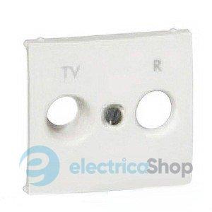 Лицьова панель для розетки TV-R Legrand Valena 774442, колір білий