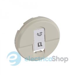 Накладка комп'ютерної розетки RJ45 Legrand Celiane 66235 слонова кістка