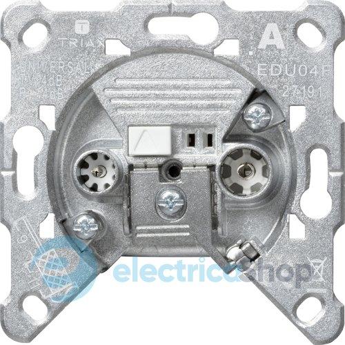 Механізм розетки TV-R кінцевий EDU 04F Gira 004600