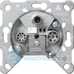 Механізм розетки TV-R-SAT FS 302 F Gira 093700