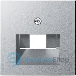 Накладка для розеток UAE/IAE (ISDN) System 55Gira 027026 алюміній