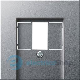 Панель TAE+Стерео+USB System 55 Gira 027626 Алюміній