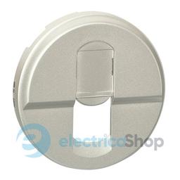 Накладка комп'ютерної розетки RJ45 Legrand Celiane 68551 титан