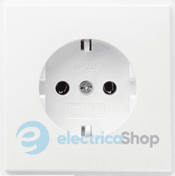 Розетка із з/к 16А/250V, TX_44 білий Gira 018866
