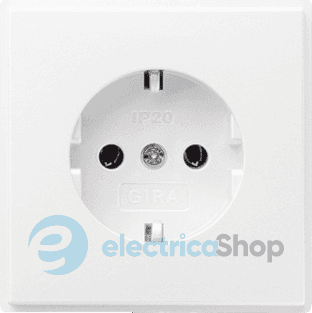 Розетка із з/к 16А/250V, TX_44 білий Gira 018866
