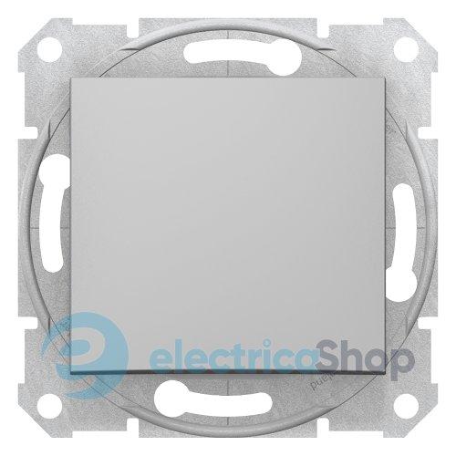 Вимикач 1-кл. для серії Sedna Schneider Electric SDN0100160 алюміній