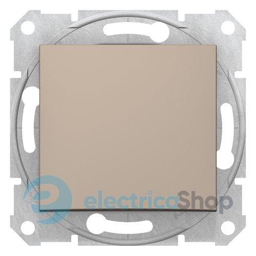 Вимикач 1-кл. для серії Sedna Schneider Electric SDN0100168 титан