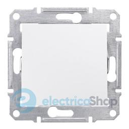 Перемикач 1-кл. для серії Sedna Schneider Electric SDN0400121 білий глянець