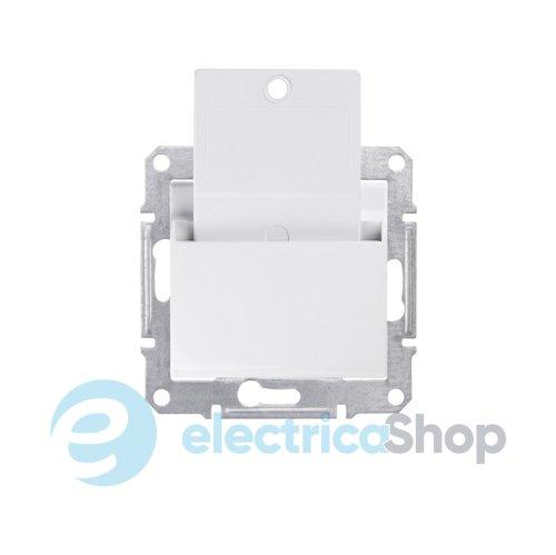 Вимикач картковий (готельний) для серії Sedna Schneider Electric SDN1900121 білий глянець
