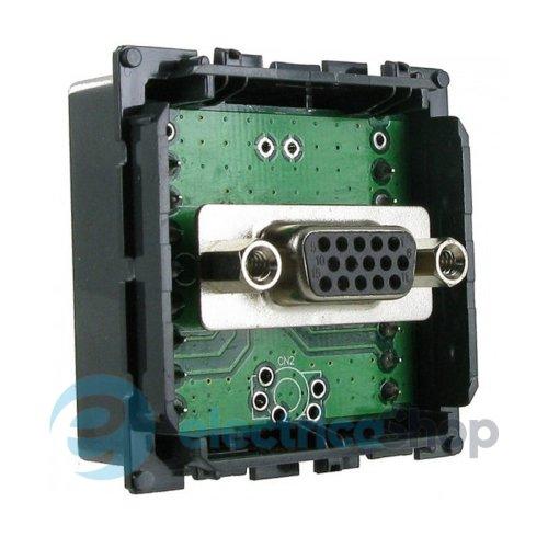 Механизм розетки аудіо-відео HD15 (VGA) Legrand Celiane 67316