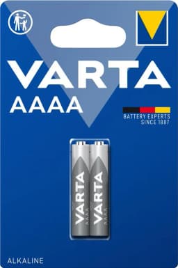 Батарейка Varta лужна AAAA блістер, 2 шт