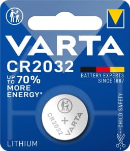 Батарейка Varta літієва CR2032 блістер, 1 шт