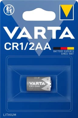 Батарейка Varta літієва CR1/2AA блістер, 1 шт