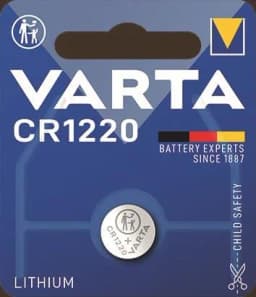 Батарейка Varta літієва CR1220 блістер, 1 шт