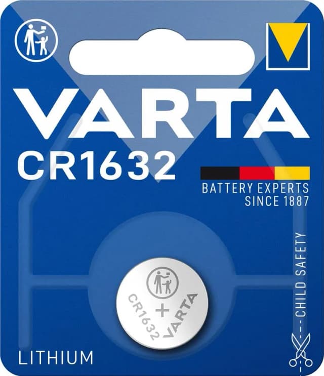 Батарейка Varta літієва CR1632 блістер, 1 шт
