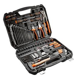 Набір інструментів Neo Tools, універсальний, CrV та S2, 143шт