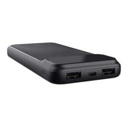 Акумулятор портативний літій-іонний power bank Trust Avala, 10000мА·год, 2хUSB-A/USB-C, 20W, PD/QC 3.0, чорний
