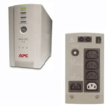 Джерело безперебійного живлення APC Back-UPS CS 500VA/300W, USB, 3+1 C13