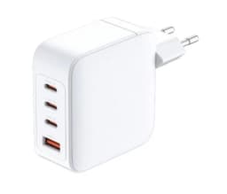 Зарядний пристрій мережевий D-Link DCP-101 100Вт GaN 3хUSB-С, 1xUSB-A, білий