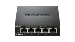 Комутатор D-Link DES-105/E 5xFE, Некерований, Метал