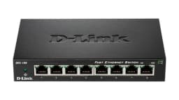 Комутатор D-Link DES-108 8xFE, Некерований, Метал