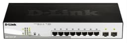Комутатор D-Link DGS-1210-10P 8xGE PoE, 2xSFP, WebSmart