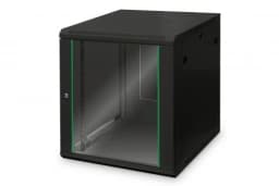 Шафа DIGITUS 19", 12U, Wall Mounting Dynamic Basic, 600x600 мм, 60кг максимально, чорна
