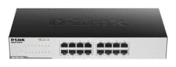 Комутатор D-Link GO-SW-16G 16xGE, Desktop, Некерований